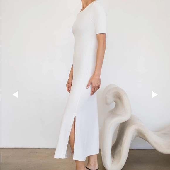 AYR The Moderne Dress in Seashell Small - Picture 3 of 7